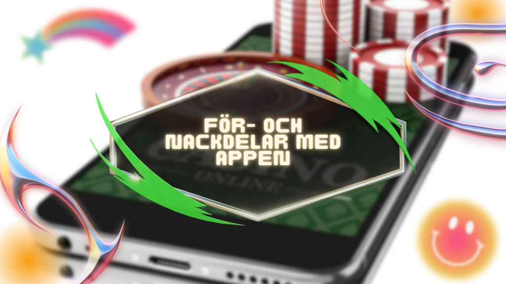 För- och nackdelar med appen